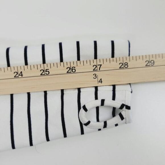 Lululemon Athletica In Stride Full Zip Jacket, in Navy/White, sz 8 - Picture 12 of 14